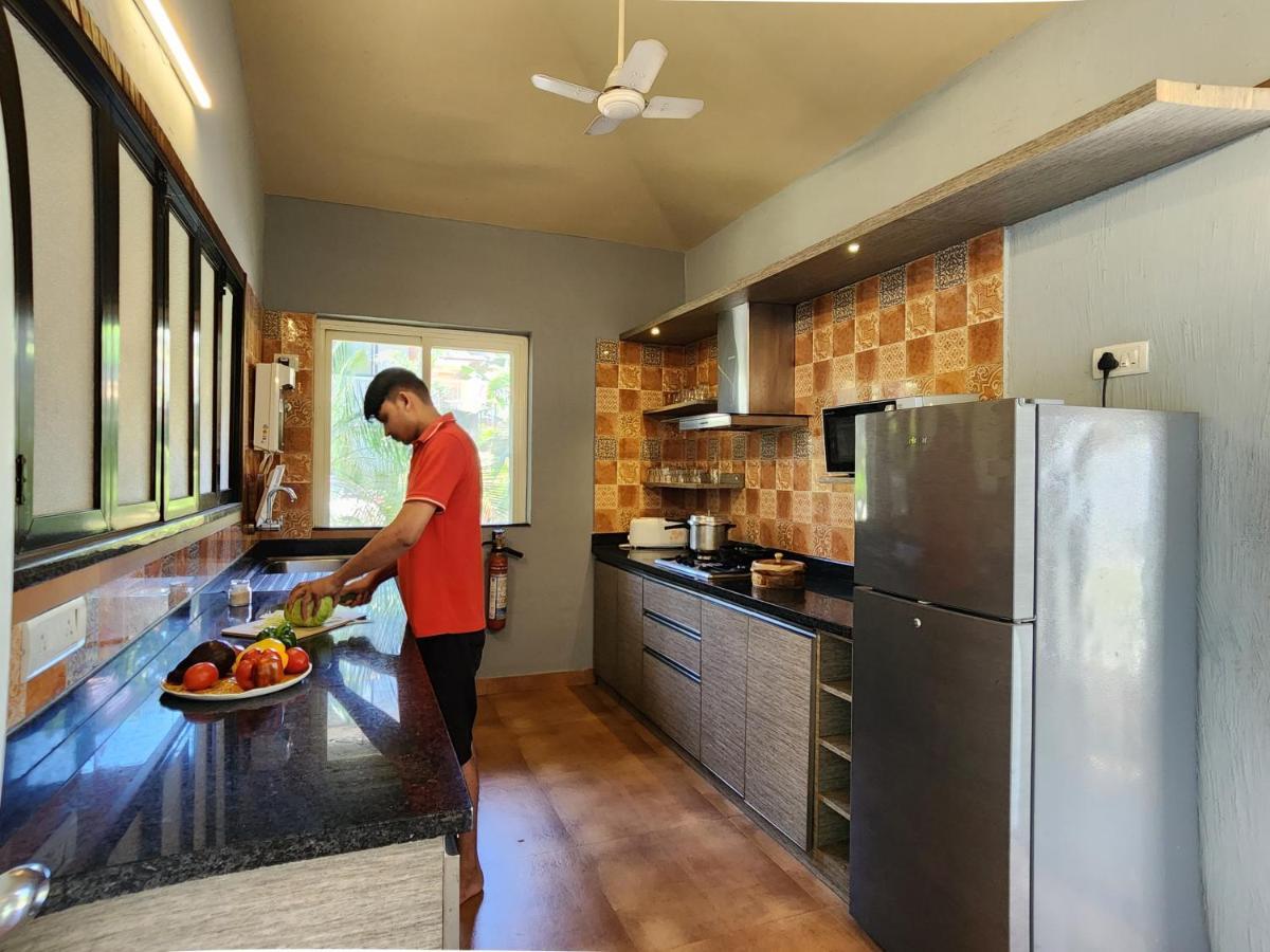 Beach 7 Mins Walk Luxury Villa Diva Calangute Ngoại thất bức ảnh