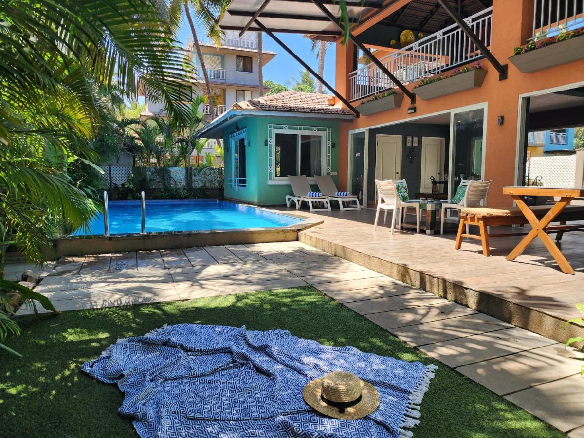Beach 7 Mins Walk Luxury Villa Diva Calangute Ngoại thất bức ảnh